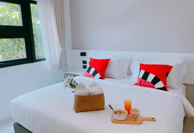 Superior Zimmer mit Kingsize-Bett und Stadtblick — Blue Tao Beach Hotel - SHA Plus